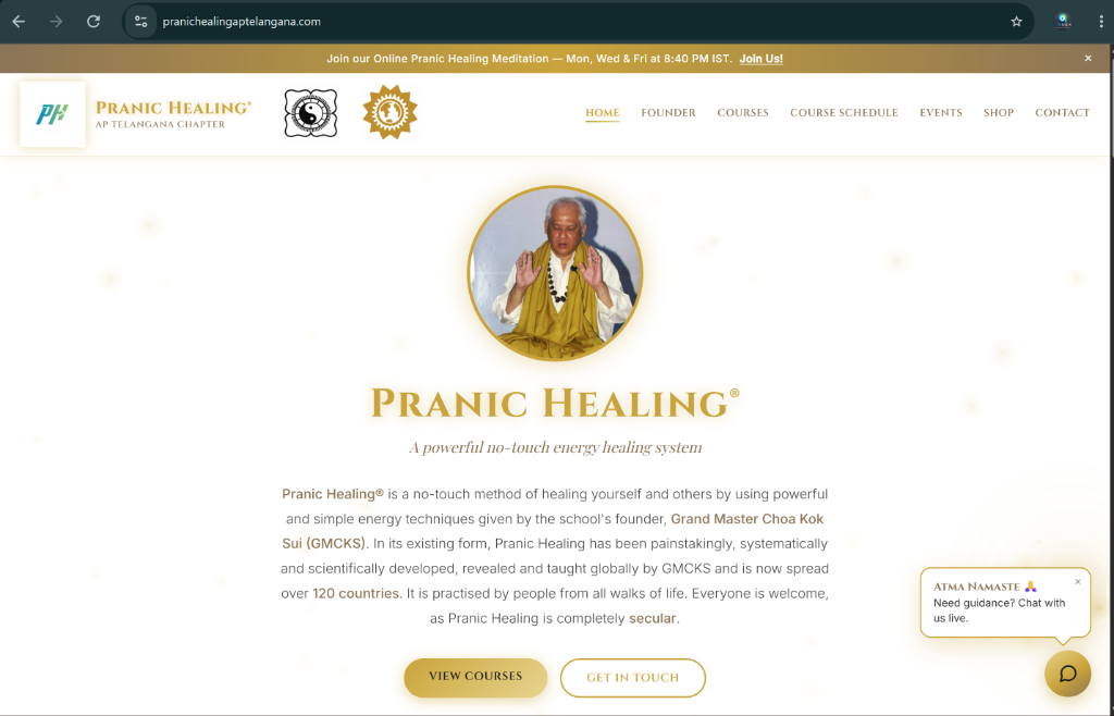 Pranic Healing Dynamic Platform